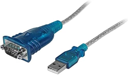 Startech.com 1 יציאה USB למתאם RS232 סידורי, אפור, 430 ממ [16.9 אינץ